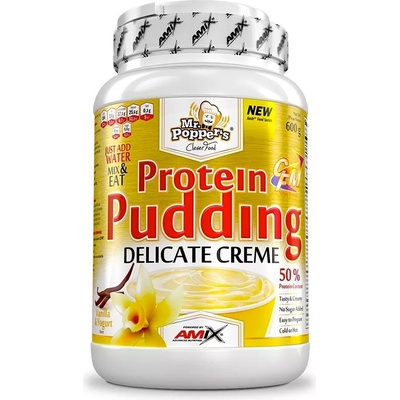 Amix Mr.Popper´s Pudding Protein Creme 600g Varianta: double chocolate