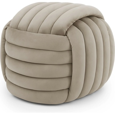 Ak furniture Taburet Nilo béžový