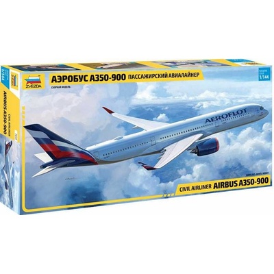 Zvezda Airbus A350-900 Model Kit letadlo 7039 1:144