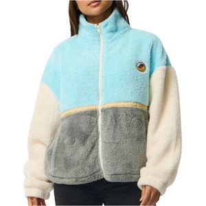 Rip Curl Дамско поларено яке Rip Curl Women's Surf Revival Heritage ZT Polar Fleece jacket - Light Blue (105-7930-0115)