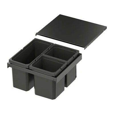 VS Envi Flex XS-256 systém na třídění odpadu KB, 2×7/1×12 l, lava
