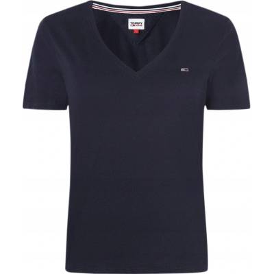 s véčkovým výstrihom Tommy Jeans