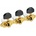 Schaller HGO 1-1 Baseplate 3 L Gold Тунинг част за китара (10330563.30.13)
