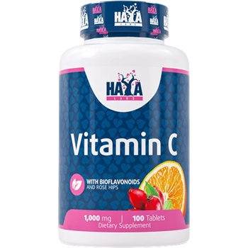 Haya Labs Vitamin C with Bioflavonoids and Rose Hips 1000 mg [100 Таблетки]