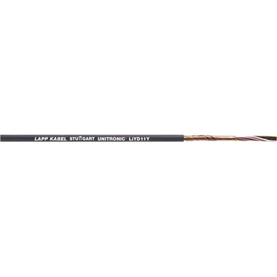 Lapp 33207/1000 dátový kábel UNITRONIC® LiYD11Y 7 x 0.14 mm² čierna 1000 m