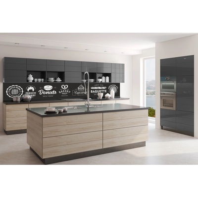 DIMEX ART Фототапет за кухня - табели за пекарна 350 x 60 см