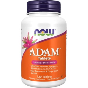 NOW Adam Men's Vits, 120 таблетки, Now