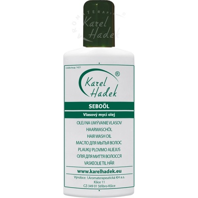 Karel Hadek Seboöl vlasový mycí olej při výskytu lupů 100 ml
