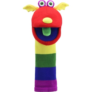 The Puppet Company Кукла за куклен театър Чорапено Чудовище Съни, 38 см