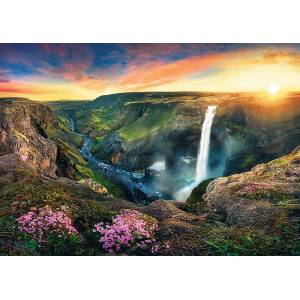 Trefl - Puzzle Waterfall Haifoss, Iceland - 2 000 piese