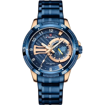 Naviforce Часовник naviforce ro-29571 - Син kp29571 (ro-29571)