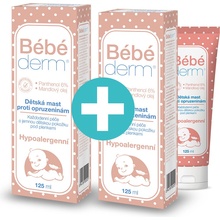 Bébéderm dětská mast proti opruzeninám 125 ml