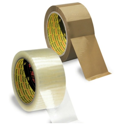 3М Science Applied to Life Scotch Packaging Tape 371 - индустриално опаковъчно тиксо 50 мм x 990 м (7000035371)