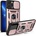 HQWear Кейс с протектор за камера HQWear Hybrid Armor Camshield за iPhone 13 Pro, розов (9145576267998)