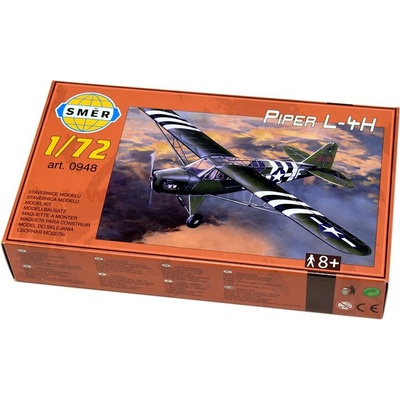 Směr Piper L-4H kolesový podvozok 1:72