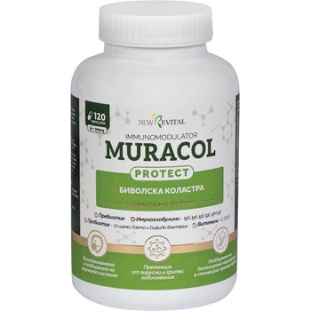 Muracol Protect Биволска коластра за силен имунитет и жизненост, 120 капсули, Muracol (А110007)