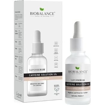 BIOBALANCE Супер околоочен серум Caffeine Solution 5%, 30 ml