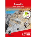 Mapy a průvodci Zahel Mark Průvodce na cesty Dolomity zajištěné cesty Brenta jezero Garda Rother