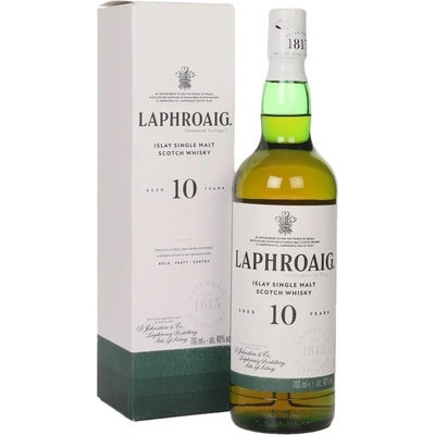 Laphroaig 10y 40% 0,7 l (tuba) – Zboží Dáma