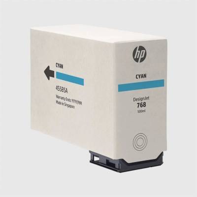 HP 768 Cyan 500-ml DesignJet касета с мастило (4S5B5A)