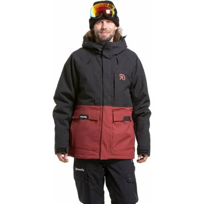 Meatfly мъжко SNB & SKI яке Vertigo Merlot / Black Meatfly | Cheren | МЪЖЕ | M