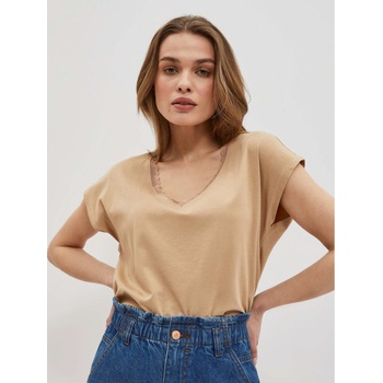 Moodo Дамска тениска Moodo | Bezhov | ЖЕНИ | XS
