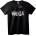 NOONEBRAND Тениска Malilla Готик - XL, Black