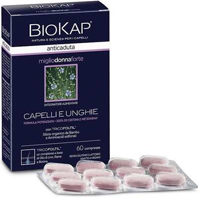 Biokap Anticaduta na vlasy pre ženy 60 tabliet