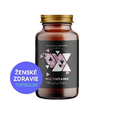 BrainMax Women Multivitamin, multivitamín pre ženy, 90 rastlinných kapsúl 33 aktívnych látok pre ženskú imunitu, krásu a hormonálnu rovnováhu, doplnok stravy