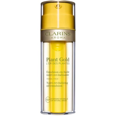Clarins Plant Gold Nutri-Revitalizing Oil-Emulsion подхранващо олио за лице 2 в 1 35ml