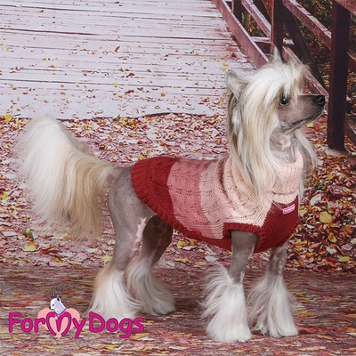 FOR MY DOGS svetr GRADIENT BEIGE