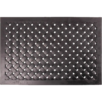 ESSCHERT DESIGN BEST FOR BOOTS s výpletem obdelníková černá 76 x 45,5 cm