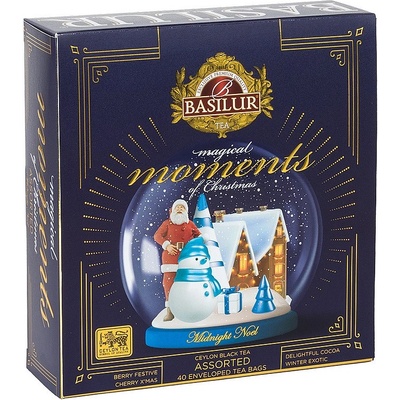 Basilur Magical Moments Midnight Noel Assorted 40 ks