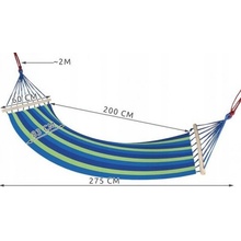 Kornik Hojdacia sieť HAMAK modrá