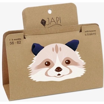 Detské pančuchy na traky ORGANICS Tmavá modrá