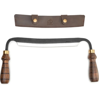 Rezbársky nôž BeaverCraft DK4S - obojručný, kožené puzdro