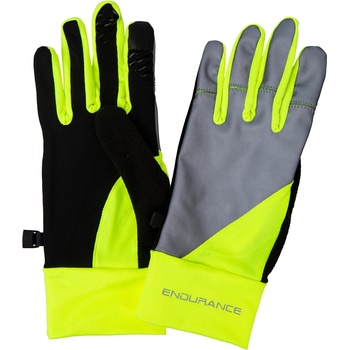ENDURANCE Ръкавици ENDURANCE Mingus Running Gloves - Safety Yellow - размер XL (202-4497-0215)