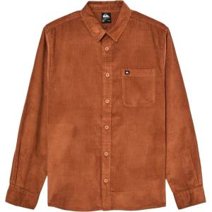 Quiksilver Мъжка риза с копчета Quiksilver Smoke Trail Cord Shirt - Rawhide - размер XXL (033-3339-0316)