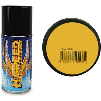 H-Speed farba v spreji 150 ml zlatá