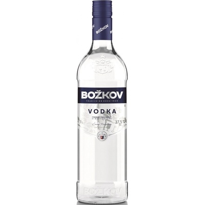 Božkov Vodka 37,5% 1 l (holá láhev) – Sleviste.cz