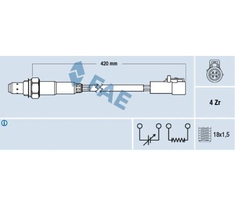 Lambda sonda FAE 77305