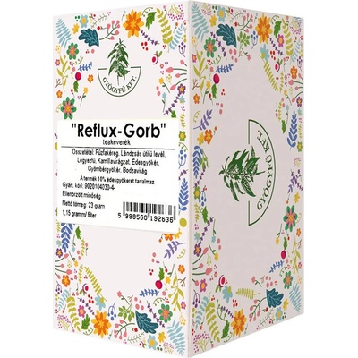 BOSZY ČAJOVÁ ZMES REFLUX-GORB FILTROVANÁ 20 KS