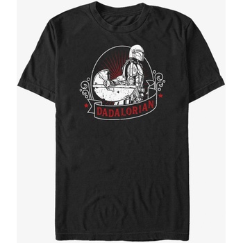 ZOOT. Fan Черна унисекс тениска ZOOT. Fan Star Wars Mando Badge ZOOT. Fan | Cheren | МЪЖЕ | L