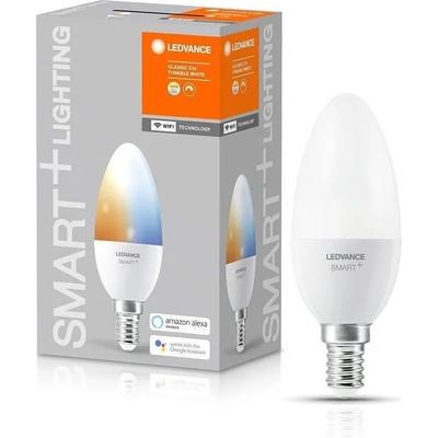 LEDVANCE Smart+ WiFi 5W/2700K-6500К LED димируема крушка топла-студена светлина (202300065)