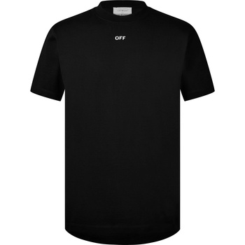 OFF WHITE Тениска OFF WHITE Men's Stamp Skate Cotton Short Sleeve T-Shirt - Black White