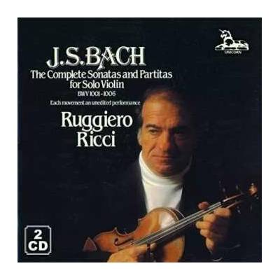 Johann Sebastian Bach - Complete Sonatas & Partitas For Solo Violin 2 CD – Hledejceny.cz