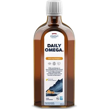 Osavi Daily Omega, 1600 mg, лимон, 250 ml, Osavi