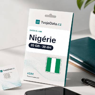 eSIM Nigérie 20 GB / 29 dní - Nigérie CKH911