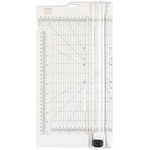 Vaessen Creative | Paper cutter and folding board 2in1 | Cutting machine paper | Cuts up to A3 paper size | Guillotine, scrapbook, lever cutter | 30.5 x 15 cm | White - 2207-108