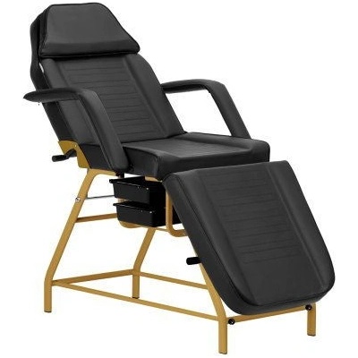 BeautyOne Tetovacie lehátko 557G Black 180 x 63 cm 42 kg čierna
